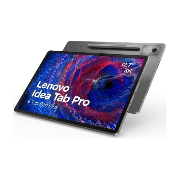 Lenovo Idea Tab Pro 12,7" (inkl. Tab Pen Plus) 256 GB nettbrett, Luna Grey (Returnert innen 60 dager - Produktet er i orden)