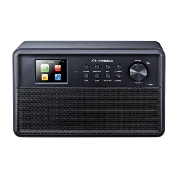 Amadeus Cornet DAB+ radio, svart (Demo produkt)
