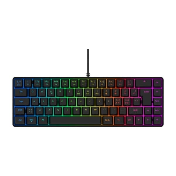 Dacota Gaming Triton Mini gamingtastatur (Returnert innen 60 dager - Produktet er i orden)