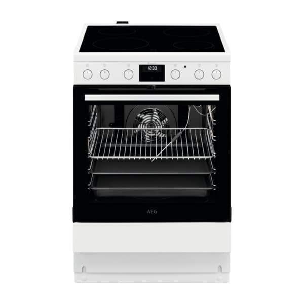 AEG 6000-serien CCS6662ABW keramisk komfyr (Returnert innen 60 dager - Produktet er i orden)