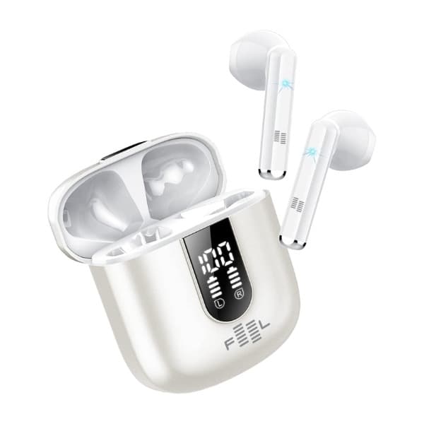 FEEL Air 400 True Wireless ørepropper, hvit (Demoprodukt)