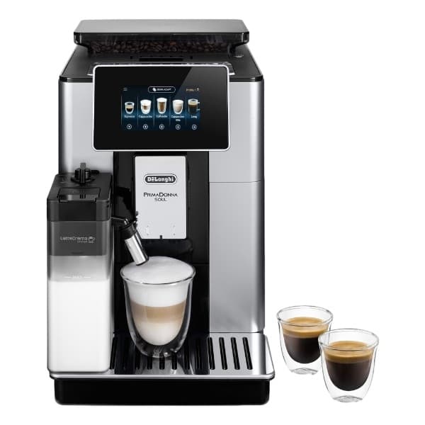 Delonghi Primadonna Soul ECAM610.55.SB kaffemaskin (Returnert fra service, alt ok)