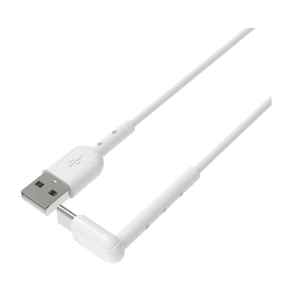 Dacota Platinum USBC-kabel med Stativ 1 M, hvit