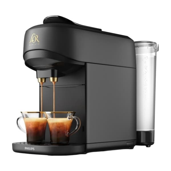 L'OR Barista Absolu kapselmaskin, svart (Returnert innen 60 dager - Produktet er i orden)