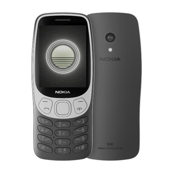 Nokia 3210 4G mobiltelefon, Grunge Black (Returnert innen 60 dager - Produktet er i orden)