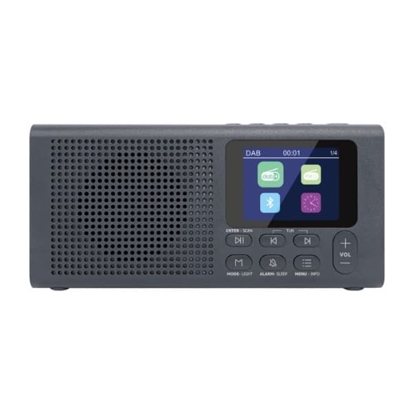 Amadeus Campana FM/DAB+ radio, svart (Siste sjanse - utgående produkt)