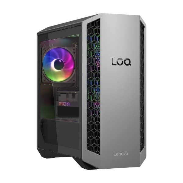 Lenovo LOQ Tower 26ADR10 (1 TB / RTX 5060) stasjonær PC (Returnert innen 60 dager - Produktet er i orden)