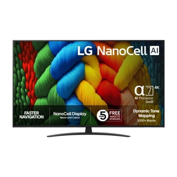 LG 55" 4K NanoCell TV 2025 55NANO81A (demo)