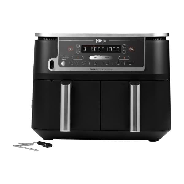 Ninja Foodi Max Dual Zone AF451EU airfryer (Returnert innen 60 dager - Produktet er i orden)