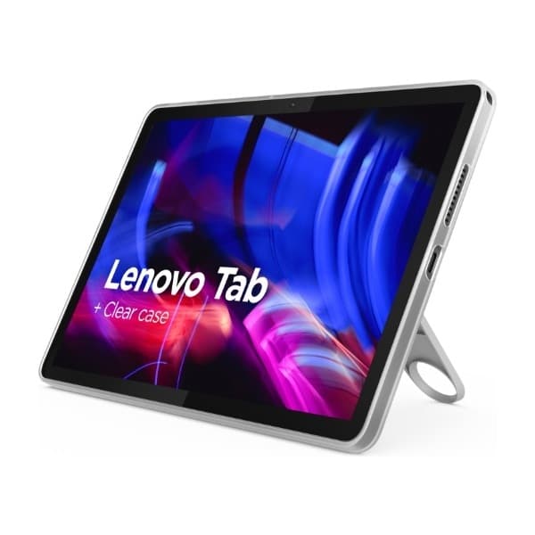Lenovo Tab 10,1" (inkl. clear case) LTE 64 GB nettbrett, Luna Grey (Returnert innen 60 dager - Produktet er i orden)