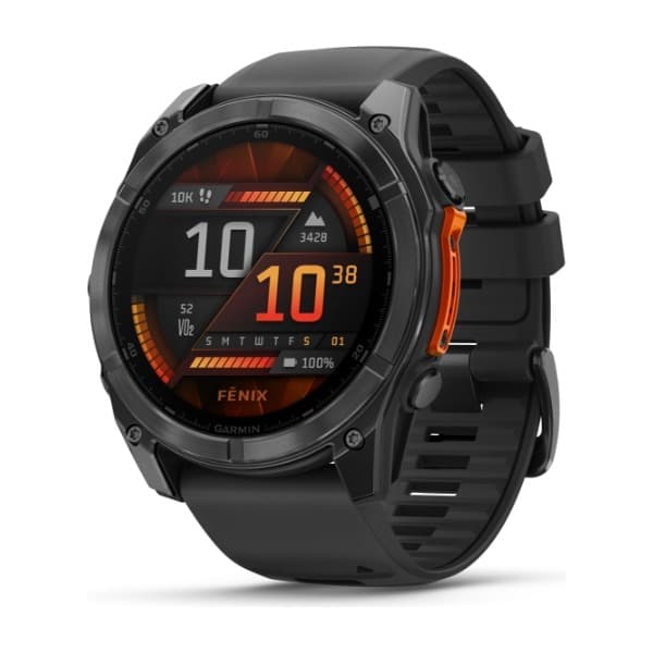 Garmin Fenix 8 51 mm GPS-smartklokke, skifergrå stål (Retur fra service og er reparert)