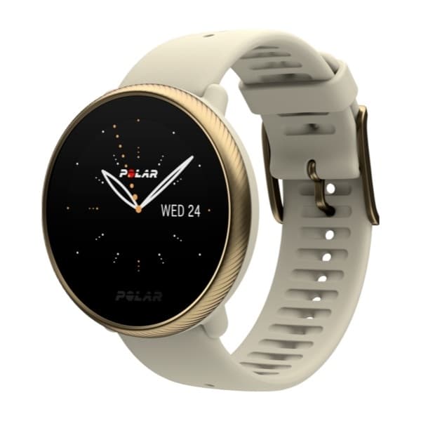 Polar Ignite 2 sportsklokke Sjampagne/gull S-L (Demoprodukt)