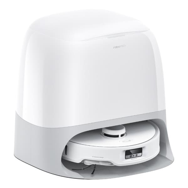 Roborock Qrevo Curv robotstøvsuger, hvit (Returnert innen 60 dager - Produktet er i orden)