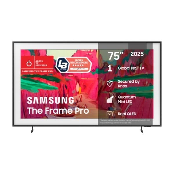 Samsung 75" The Frame Pro LS03FW Neo QLED 4K Edge Mini LED Smart TV (2025) (Siste sjanse - utgående produkt)