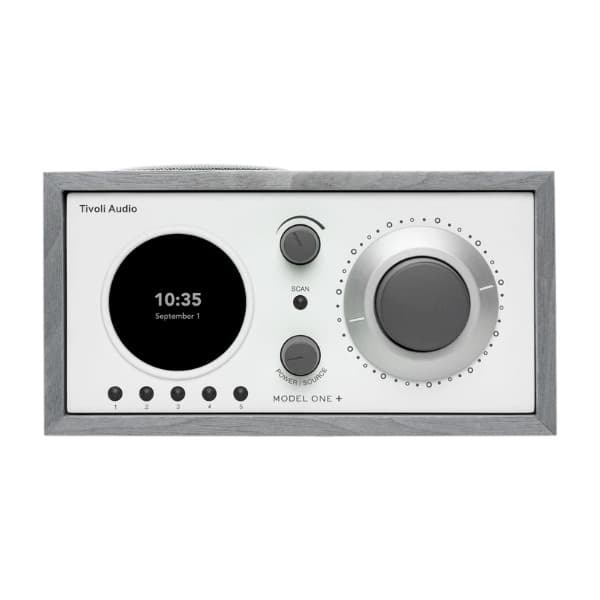 Tivoli Audio Model One + radio, grå/hvit (ny vare ryddesalg!)