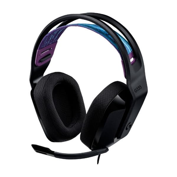 Logitech G335 gamingheadset, svart (Returnert innen 60 dager - Produktet er i orden)