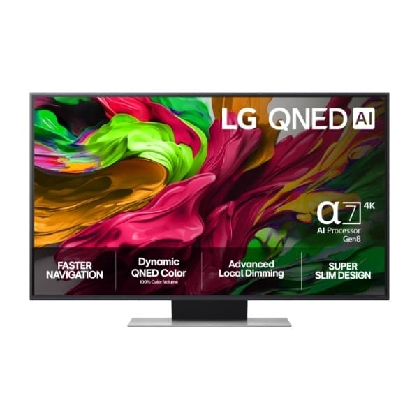 LG 50" 4K QNED TV 50QNED81A6A (Customer return - product OK, Inkludert kalibrering)