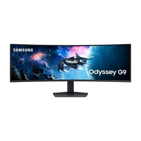 Samsung Odyssey G9 G95C 49" DQHD-gamingskjerm (Retur 60 Dager)