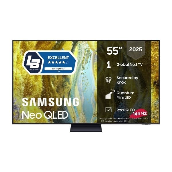 Samsung 55" QN74F Neo QLED 4K Edge Mini LED Smart TV (2025) (Utstillingsmodell)