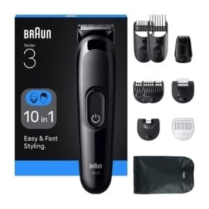Braun Series 3 AIO3560 multifunksjonstrimmer (Ny ,mangler et lengde hode)