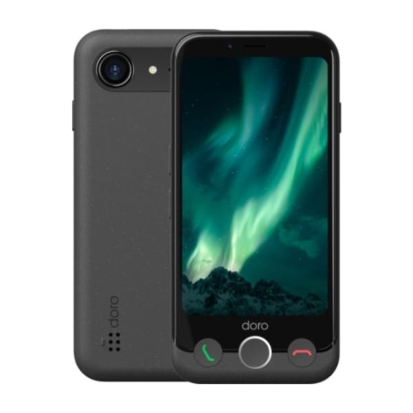 Doro Aurora A11 64 GB smarttelefon, Graphite (Returnert innen 60 dager - Produktet er i orden)