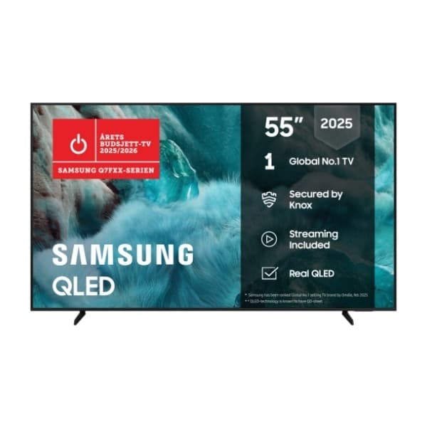Samsung 55" Q7FA QLED 4K Smart TV (2025) (Siste sjanse - utgående produkt)