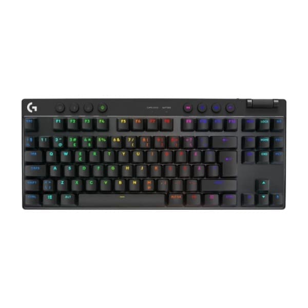 Logitech G Pro X TKL trådløst gamingtastatur, svart (Returnert innen 60 dager - Produktet er i orden)