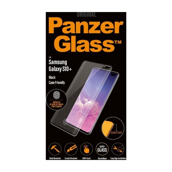 PANZERGLASS SKJERMBESKYTTER GALAXY S10+ FINGERAVTRYKK CF