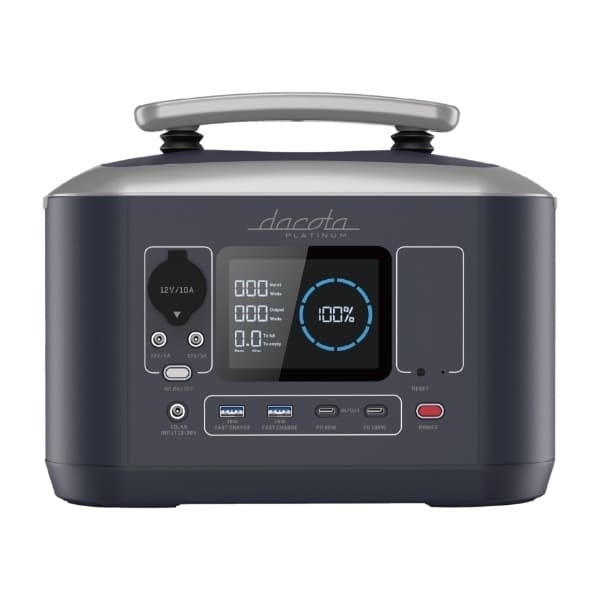 Dacota Platinum DPPS600 bærbar strømstasjon (Demoprodukt)