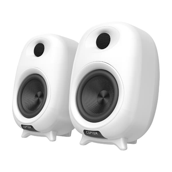 Cepter C Five 2.0 aktive høyttalere, hvit (Returnert innen 60 dager - Produktet er i orden)