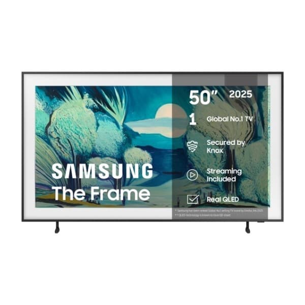Samsung 50" The Frame LS03FA QLED 4K Smart TV (2025) (Retur - Ferdigkalibrert)