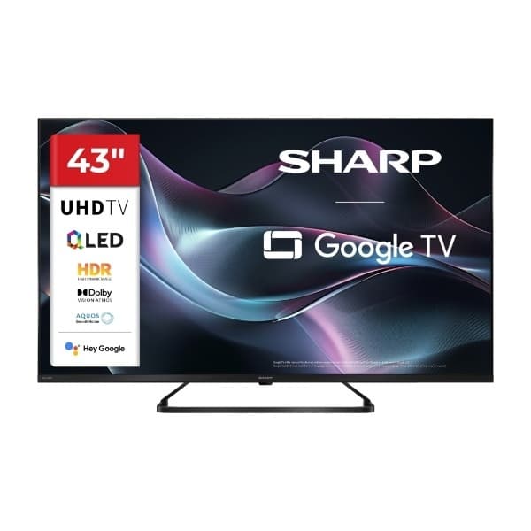 Sharp 43" 4K QLED Google TV 43HP6465E (Demoprodukt)