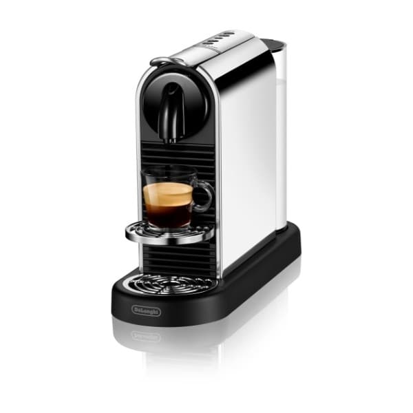 Nespresso Citiz Platinum kapselmaskin By Delonghi, stål (Returnert innen 60 dager - Produktet er i orden)