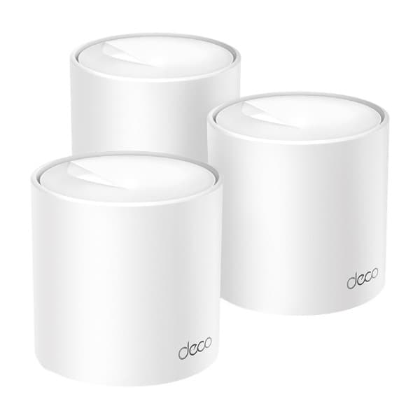 TP-Link Deco X10 AX1500 Wi-Fi 6 mesh-ruter (3 stk) (Returnert produkt)