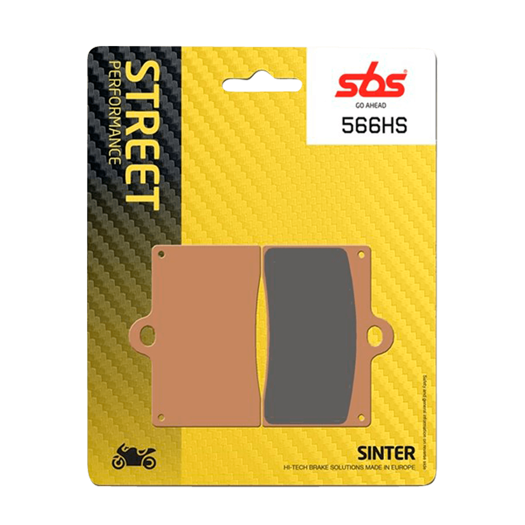 Bremseklosser SBS Foran Kobber