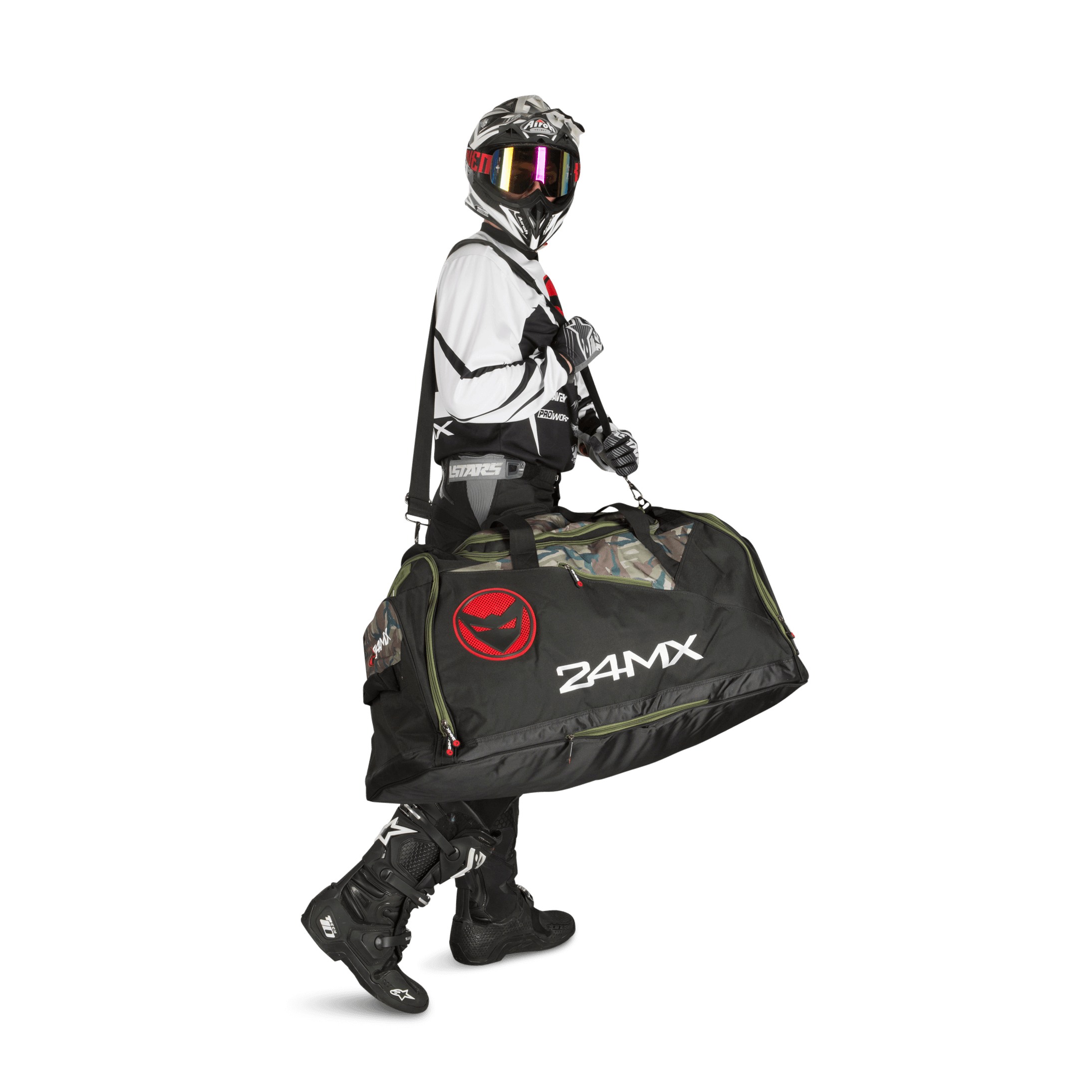 Utstyrsbag 24MX All-In-One 150L Skog-Kamo