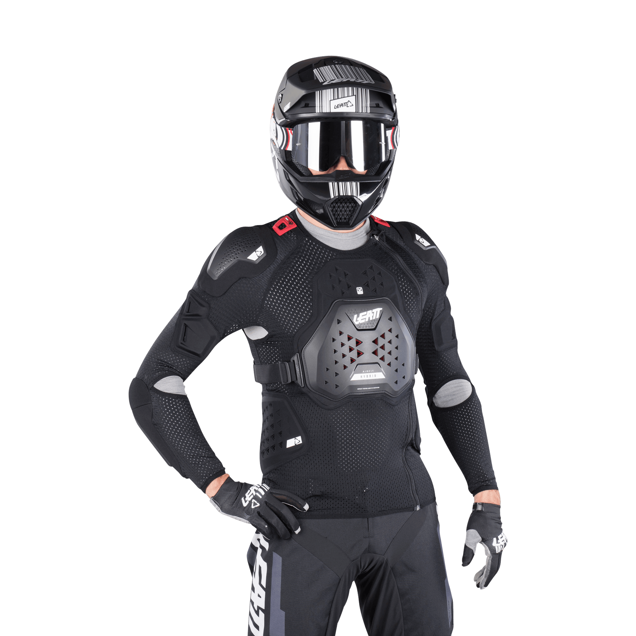 Beskyttelsesjakke Leatt 3DF AirFit Hybrid