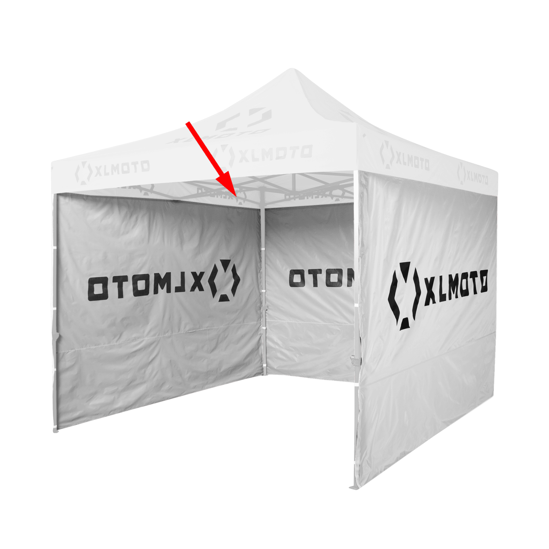 Teltvegger XLMOTO Grå