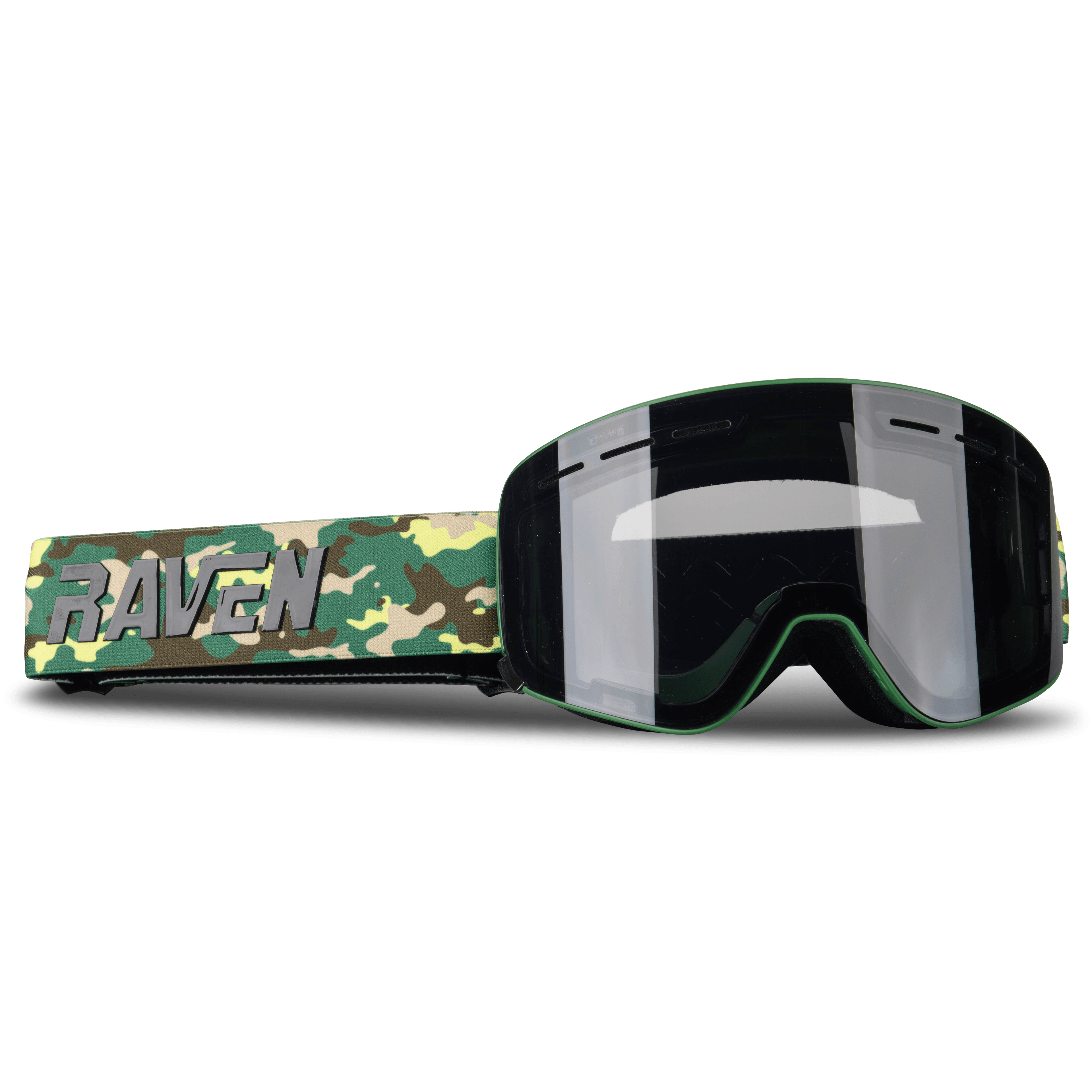 Snøscooterbriller Raven Edge VentMax Magnetic Camo
