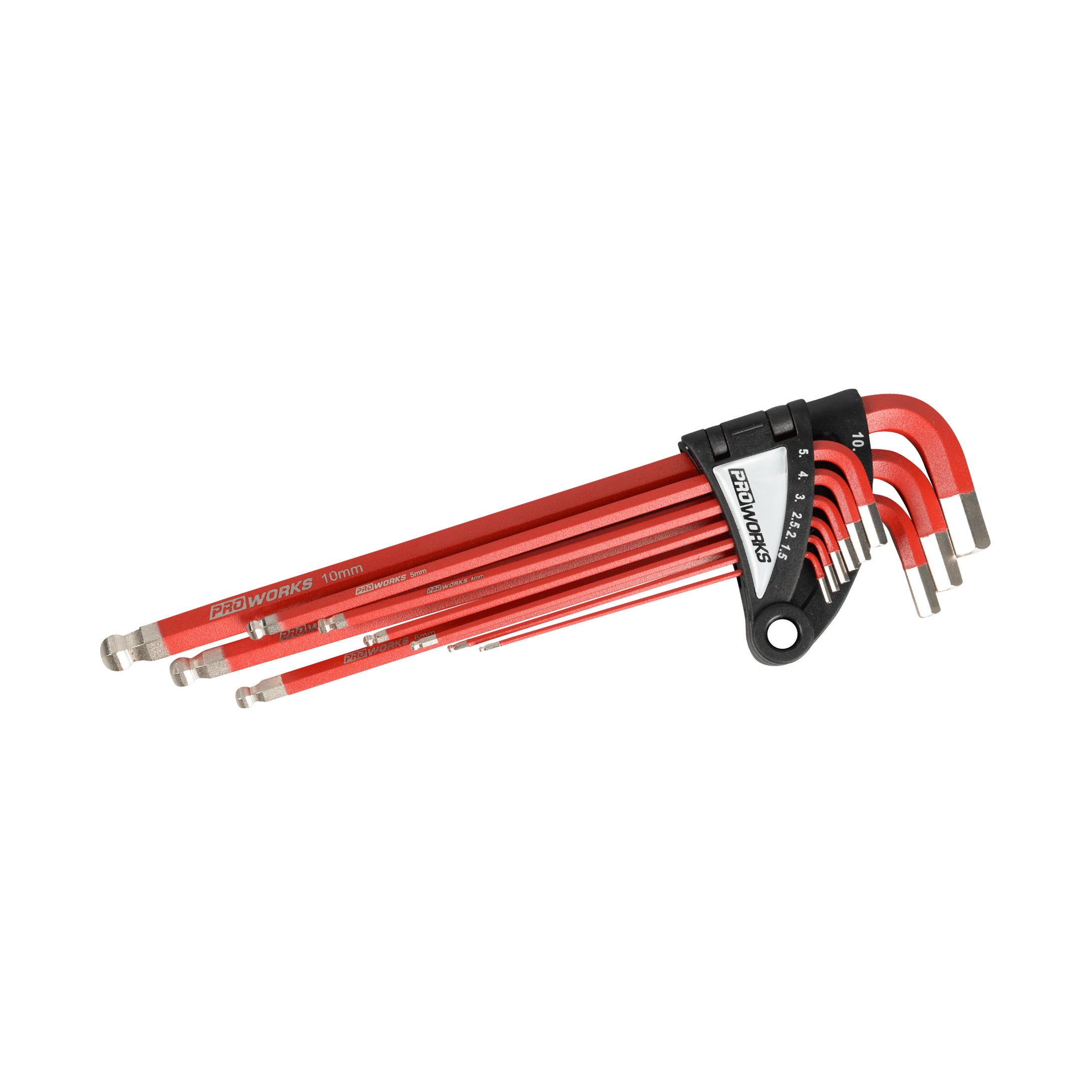 Sekskantnøkkelsett Proworks 9 Stk 1,5 - 10mm