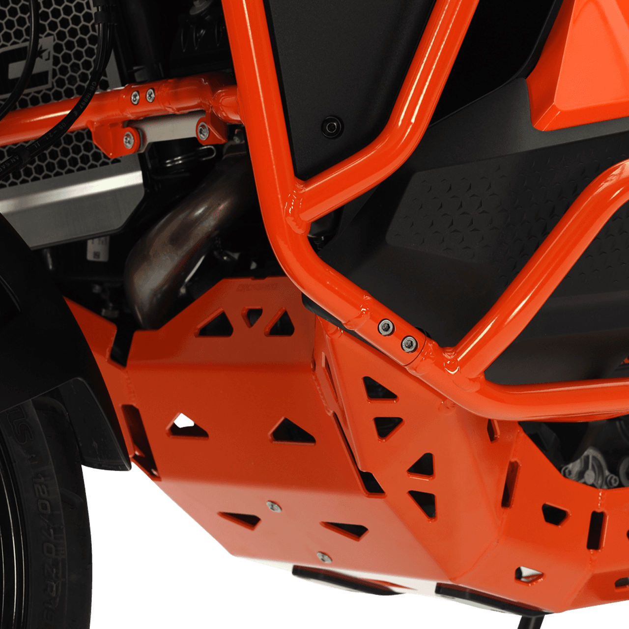 Motorvern Snell PRO Adventure Oransje