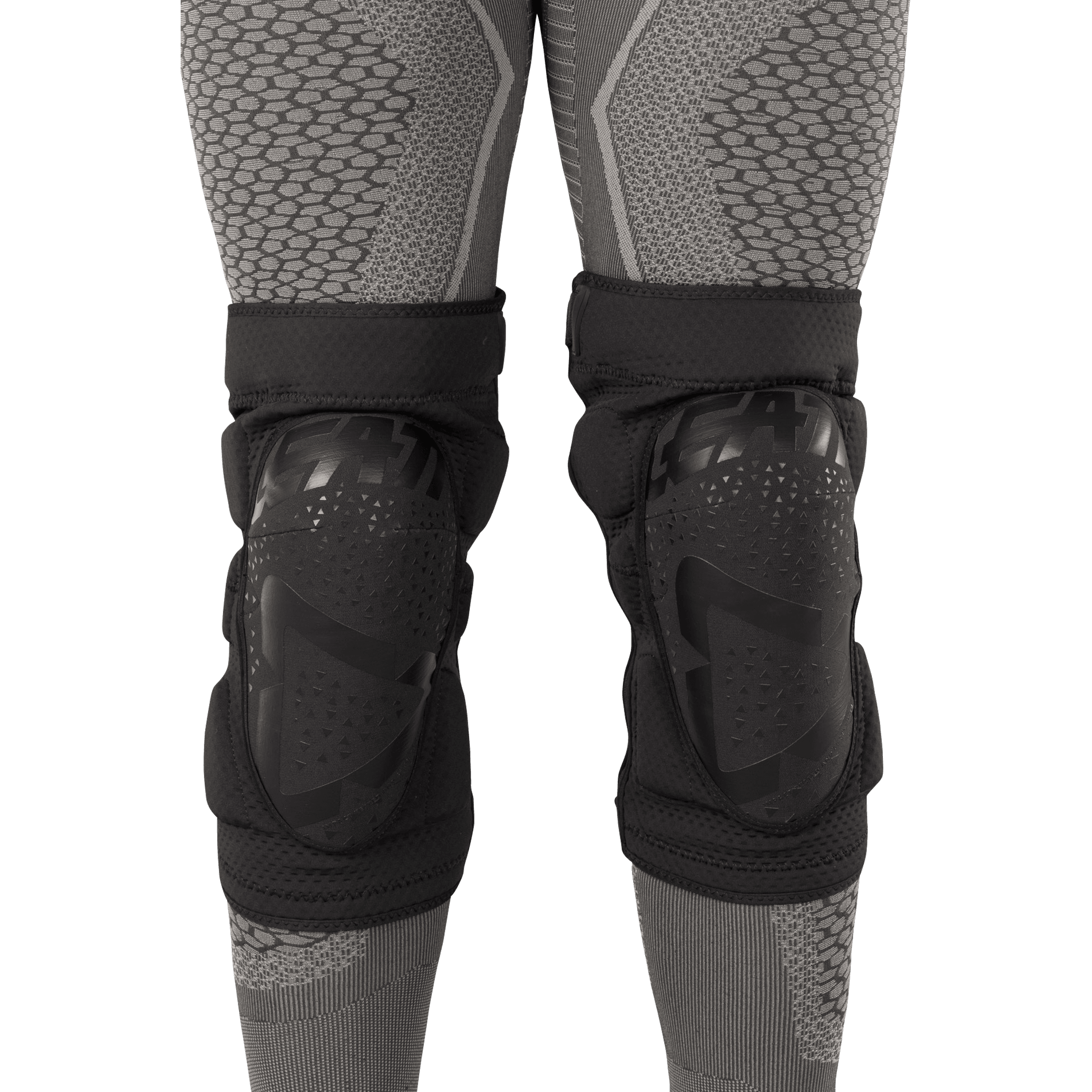 Knebeskytter Leatt 3DF 5.0 Zip Svart