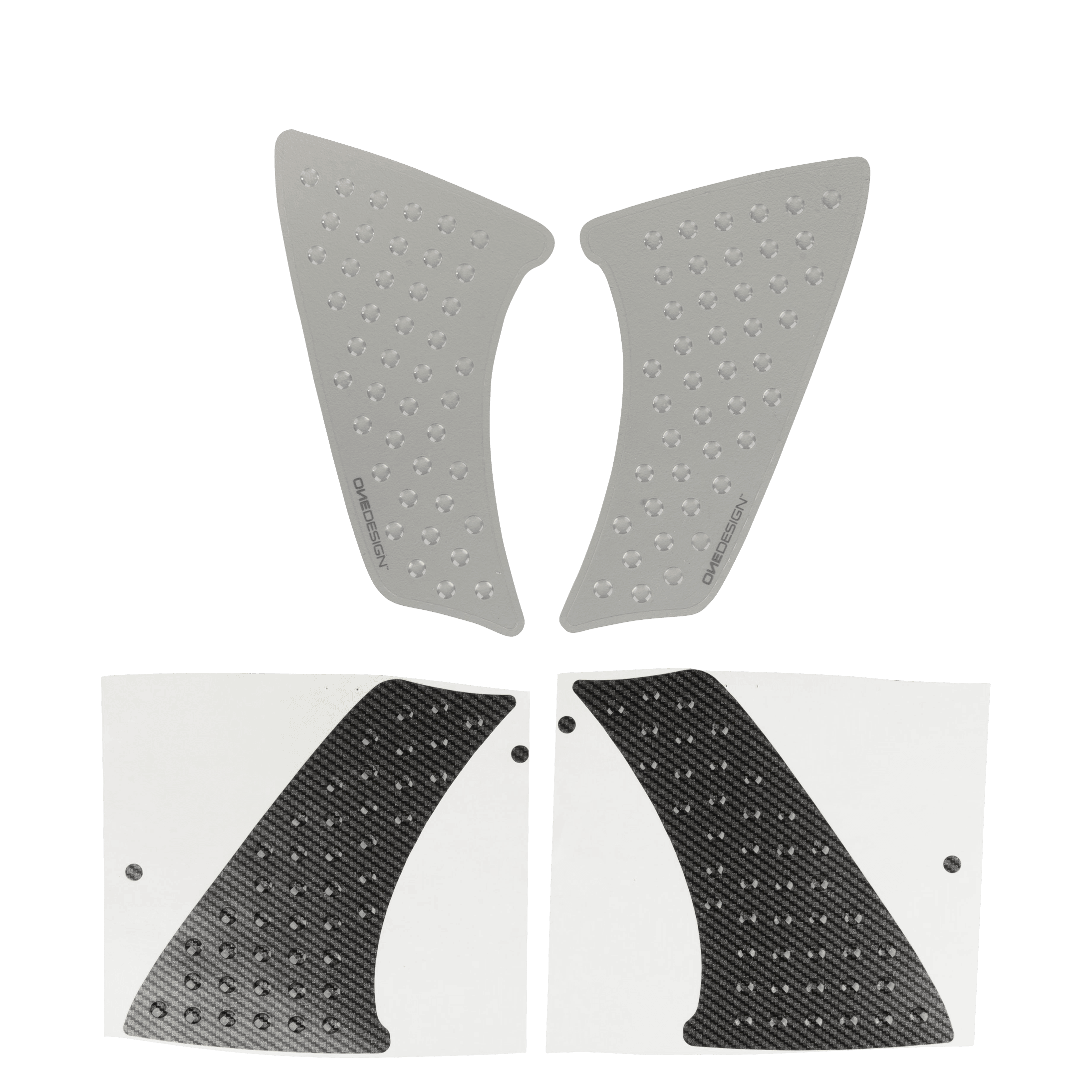 Beskyttelse dekal OneDesign Bubbles Høyre+Venstre 107x63mm