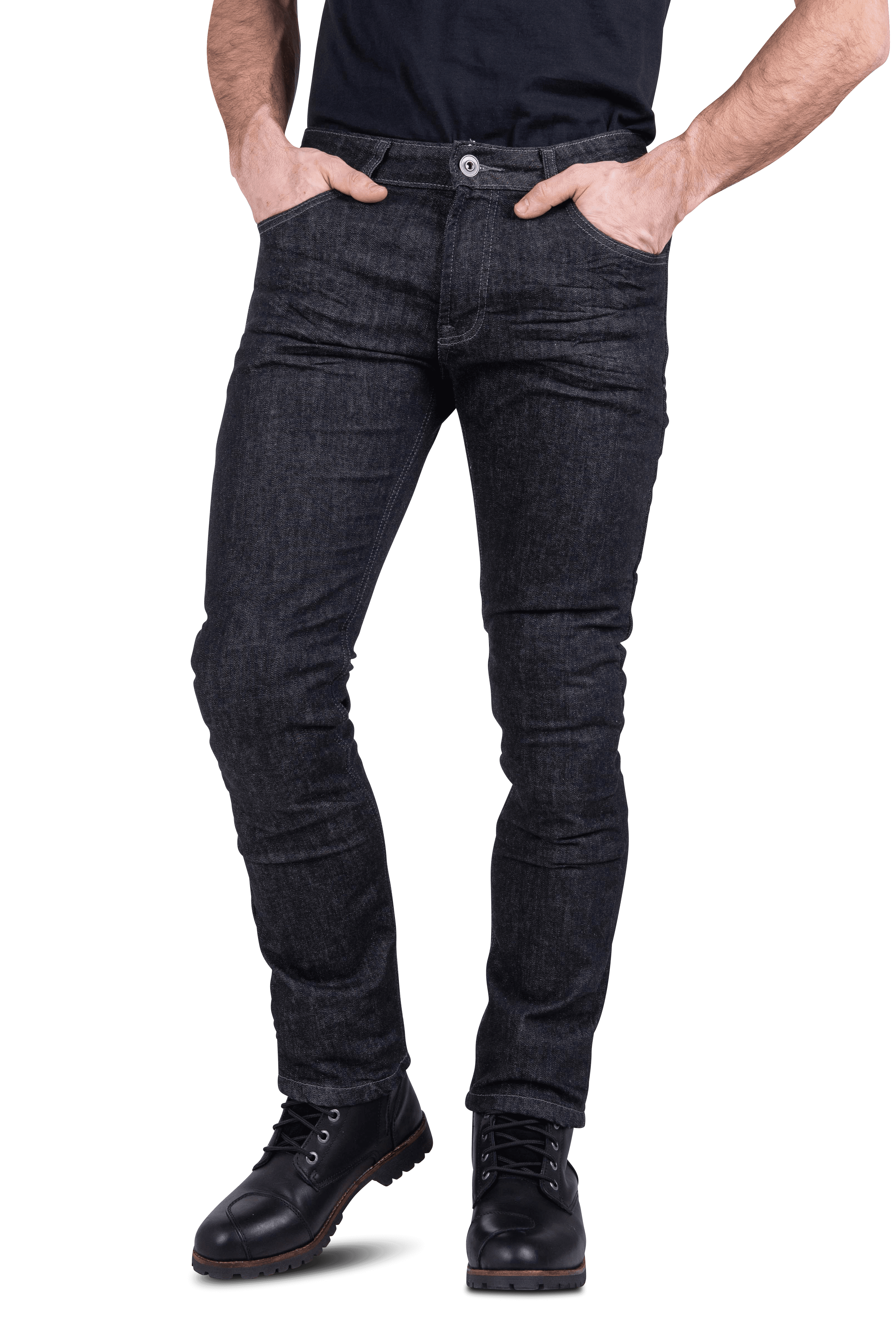 MC-Jeans Course Burnout Aramid Forsterket Slim Fit